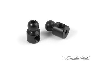 XRAY T2 Alu 5 Mm Ball End - Black (2) - 303431-K