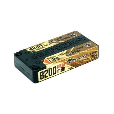 Sunpadow 3,7V 1S2P 8200mAh 100C/50C Shorty LiPo Battery Top Series Ultra LCG - S682068