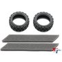 TAMIYA 26mm Rally Block Tires Soft/2Pcs - 54861