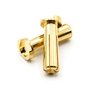 PERFTEC Bullet PLUG 5.0mm Gold-Plated (2) - TPb50-02