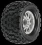Proline Badlands MX38 3.8 (Traxxas Style Bead) All Terrain Tires Mounted on F-11 S - 10127-25