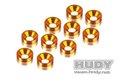 Hudy Alu Countersunk Shim - Orange (10), H296510-o - 296510-O