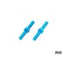 54247, M3x18mm Alu Tunrbuckle Shaft blue anodited