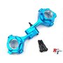 Aluminum fusee passend voor Tamiya CC-02 blauw