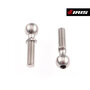 Iris 5.5x10mm Suspension Ballstud - Titanium (2pcs)