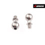 Iris 6.5x3.5mm Suspension Ballstud - Titanium (2pcs)