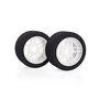 Matrix Front 1/8 Foam Tires with Five Light Rims - 32 Shore, Standard Diameter (2pcs)