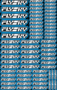 Flysky Racing Design Pre-Cut Stickers BLEU