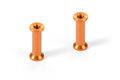 XRAY ALU MOUNT 18.0MM - ORANGE (2) - 376365-O