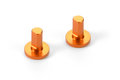 XRAY ALU ADJUSTABLE BATTERY HOLDER NUT (2) - 306193-O